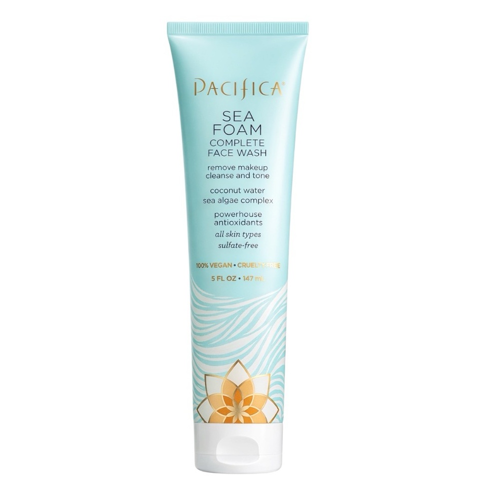 PACIFICA SEA FOAM COMPLETE FACE WASH 147ML - BRAND NEW